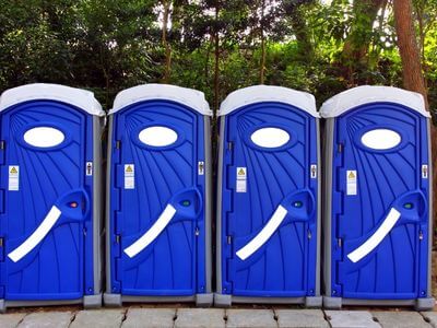 Professional portable toilet for construction services in San Tan Valley